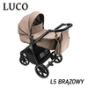 Wózek dziecięcy ADBOR LUCO 2w1 + Torba + Pokrowiec + Moskitiera (kolor: L5)