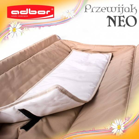 Składany PRZEWIJAK dla niemowląt ADBOR NEO 80 x 57 x 93 kolor Beżowy