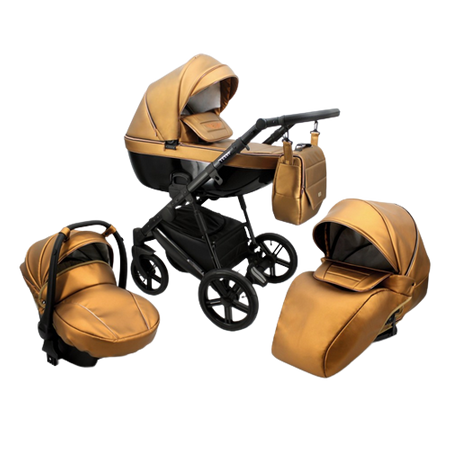 Wózek dziecięcy ADBOR TEXAS 3w1 + Torba + Pokrowiec + Moskitiera + Uchwyt na butelkę + Fotelik Samochodowy kolor: Tex-08