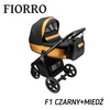 Wózek dziecięcy ADBOR FIORRO 3w1 + Torba + Pokrowiec + Moskitiera + Fotelik CAPRI (kolor: F1)