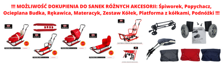 Materacyk - Podkładka Adbor do Sanek Piccolino Xdrive DUO kolor: Granatowy