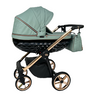 Wózek dziecięcy ADBOR OXV 3D PREMIUM 2w1 + Torba + Pokrowiec + Moskitiera (kolor: ECO-01)