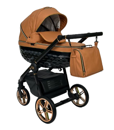 Wózek dziecięcy ADBOR OXV 3D RING 2w1 + Torba + Pokrowiec + Moskitiera (kolor: ECO-10)