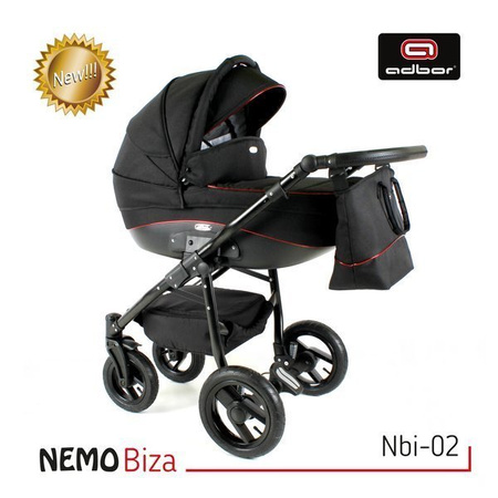 Wózek dziecięcy ADBOR NEMO 2w1 + Torba + Pokrowiec + Moskitiera (kolor: ST-18)